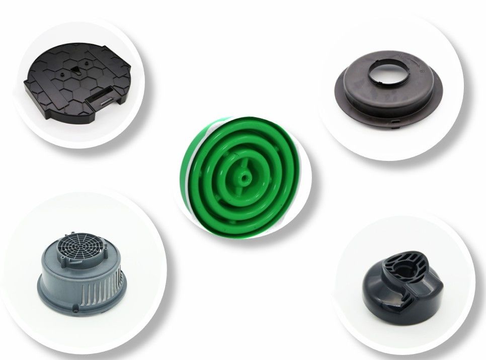Modelagem por injeção de utilização de ferramentas da Multi-cavidade dos componentes plásticos de aparelho eletrodoméstico