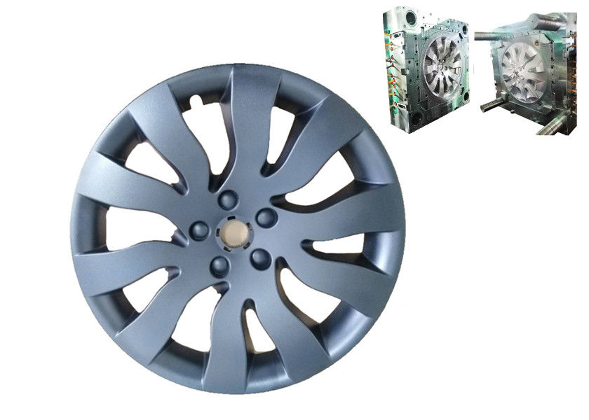 Modelagem por injeção feita sob encomenda dos plásticos de Ford Wheel Hubcap S136 do carro das peças sobresselentes